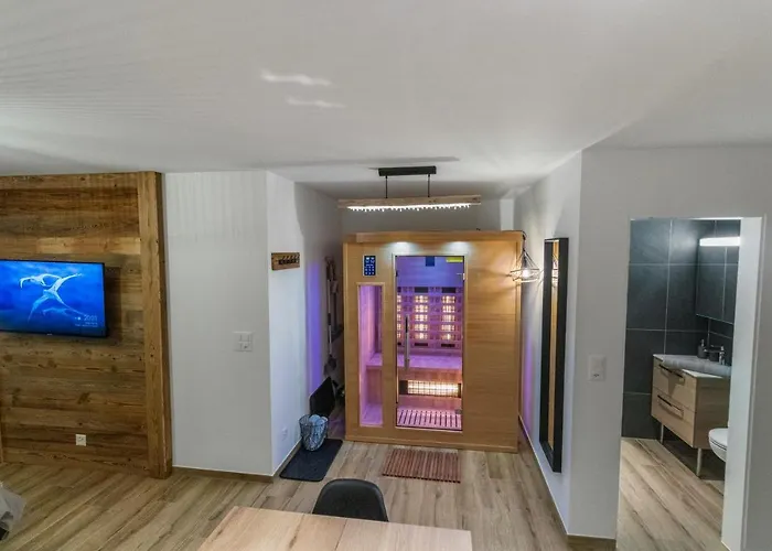 Renove Avec Vue Panoramique Et Sauna 公寓